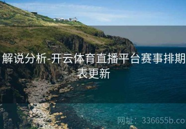 解说分析-开云体育直播平台赛事排期表更新