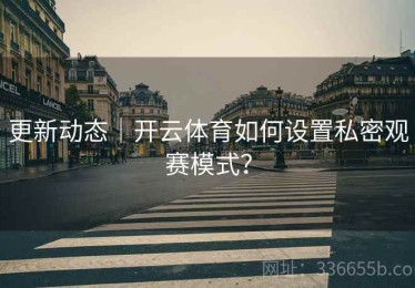更新动态｜开云体育如何设置私密观赛模式？