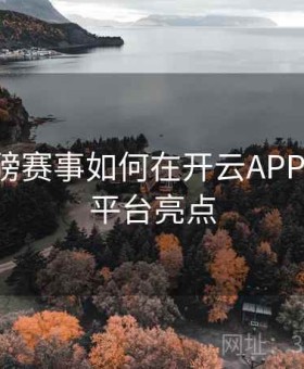 法甲重磅赛事如何在开云APP预约？-平台亮点
