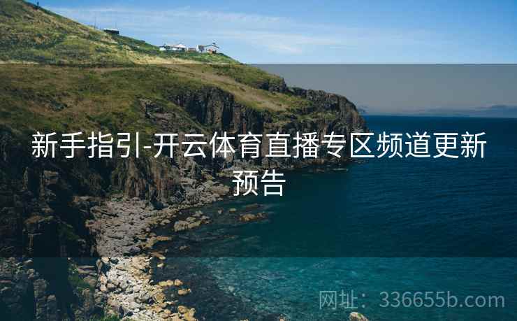 新手指引-开云体育直播专区频道更新预告